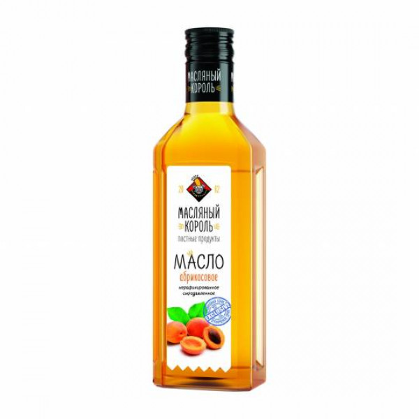 Масло абрикосовое нерафинированное 0,25 л