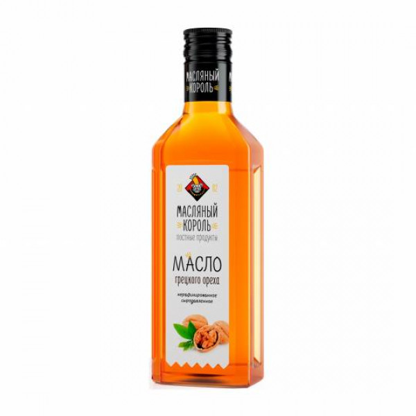 Масло грецкого ореха нерафинированное 0,25 л