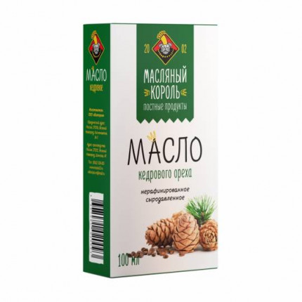 Масло кедровое нераф...