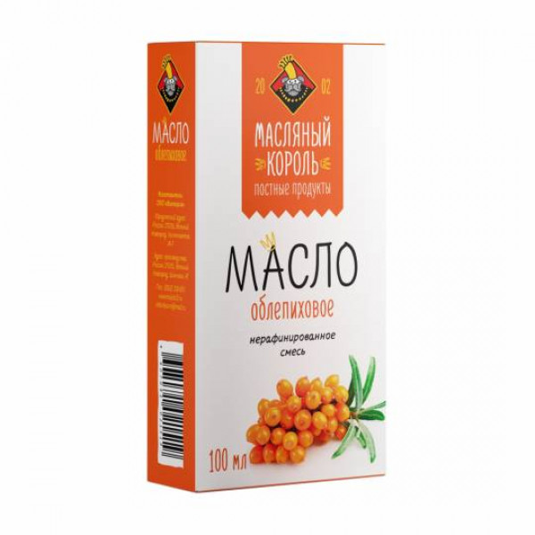 Масло облепиховое смесь 0,1 л