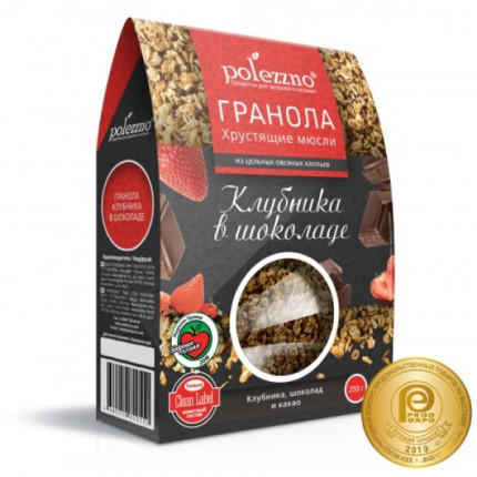 Гранола Клубника в ш...
